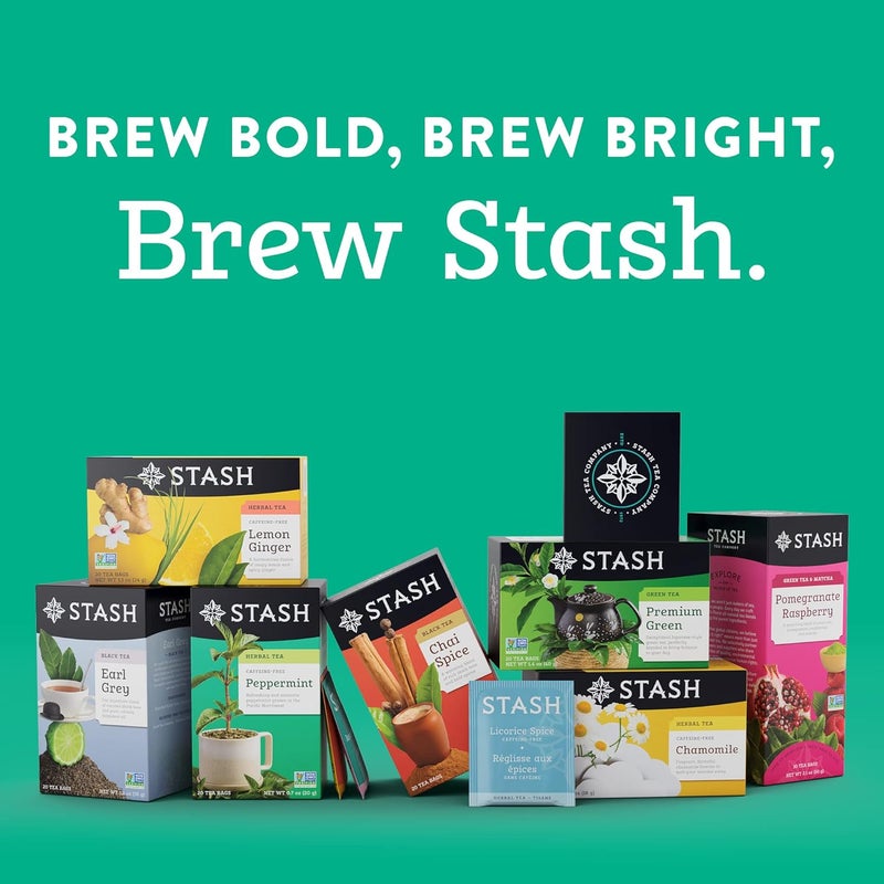 Stash Tea Decaf Premium Green Tea - Image 4